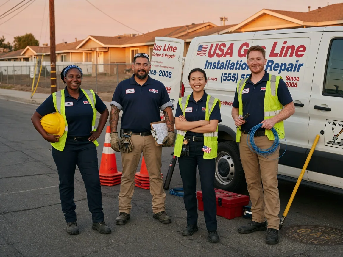Gas Line Installation company in Wilmore, KS